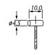 168719 CABLE DE DECOMPRESSEUR CYCLO VELOX G.8 POUR MBK BOULE 5x6mm DIAM 12-10 Lg 2,25M (12 FILS) (BOITE DE 25) 2 Général 