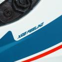 CASQUE INTEGRAL ADX XR3 FEELING BLANC-ROUGE-BLEU MAT XL (DOUBLE ECRANS)