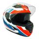 161568 CASQUE INTEGRAL ADX XR3 FEELING BLANC-ROUGE-BLEU MAT XL (DOUBLE ECRANS) 2 Général | Fp-moto.com garage moto albi ate