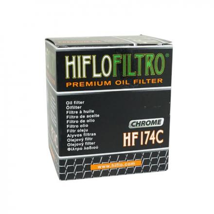 166454 FILTRE A HUILE MOTO ADAPTABLE HARLEY- DAVIDSON 1130 NIGHT ROD SP 2007-2015 CHROME -HIFLOFILTRO HF174C- 2 Général | 