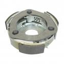 EMBRAYAGE MAXISCOOTER ADAPTABLE PIAGGIO 125-300 MP3-LIBERTY-BEVERLY-CARNABY - APRILIA 250-300 ATLANTIC-SCARABERO-SPORTCITY (TYPE