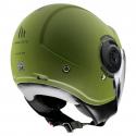 CASQUE JET MT VIALE SV DOUBLE ECRANS UNI VERT MAT L