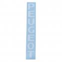 AUTOCOLLANT-STICKER CYCLO PEUGEOT 103 POUR FOURCHE TRANSFERT BLANC -SELECTION P2R-