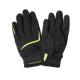 174773 GANTS PRINTEMPS-ETE TUCANO ENFANT MIKY NOIR JAUNE FLUO GRAPHIC T12 ANS (HOMOLOGUE EN13594:2015) (COMPATIBLE ECRAN TACTI