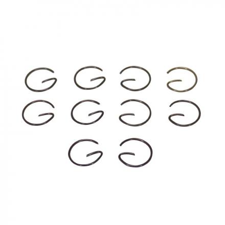 169709 CLIPS DE PISTON DIAM 12 (FORME EN G) POUR PEUGEOT AM6 - DERBI SENDA (VENDU PAR 10) -SELECTION P2R- 2 Général P2R | F