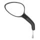 170084 RETROVISEUR ADAPTABLE PEUGEOT 50 BUXY 1993-1997, SPEEDAKE 1993-1997 GAUCHE NOIR (HOMOLOGUE CE) -VICMA- 2 Général | 