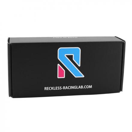 171001 PROTECTION DE LEVIER FREIN MAXISCOOTER RECKLESS ALU POUR YAMAHA 530 TMAX 2017-2019 NOIR-BLEU DROIT (VENDU A L'UNITE) 2 Gé