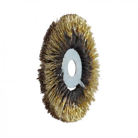 171295 BROSSE CIRCULAIRE ROTATIVE DIAM 90mm FILS 35-100 ALESAGE 14mm -TIP TOP- (5995080) 2 Général | Fp-moto.com garage mo