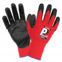GANTS ATELIER TACTILE NYLON-ELASTHANNE ROUGE-NOIR HOMOLOGUE CE - TAILLE 10 (PAIRE)