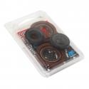 JOINT SPI EMBIELLAGE ET POMPE A EAU 50 A BOITE ADAPTABLE DERBI 50 SENDA, GPR - GILERA 50 SMT, RCR (2 VITON) (PRO-SERIES) (KIT) 