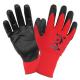 170755 GANTS ATELIER TACTILE NYLON-ELASTHANNE ROUGE-NOIR HOMOLOGUE CE - TAILLE 8 (PAIRE) 2 Général | Fp-moto.com garage mo