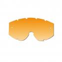 ECRAN MASQUE-LUNETTES CROSS PROGRIP 3222 ORANGE CLAIR - ANTI-BUEE-ANTI-RAYURES