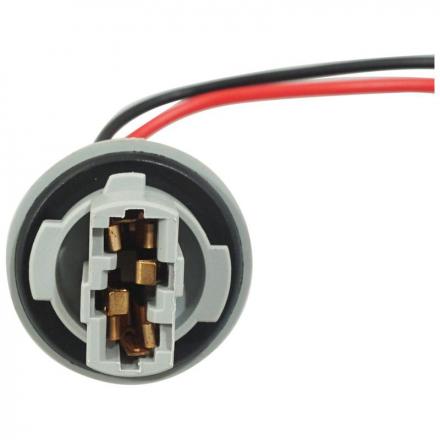 168983 PORTE-AMPOULE-FICHE-DOUILLE 12V W21W AVEC CABLE -FLOSSER- 2 Général | Fp-moto.com garage moto albi atelier reparatio