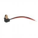 PORTE-AMPOULE-FICHE-DOUILLE 12V H1 AVEC CULOT -FLOSSER-