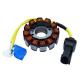 168485 STATOR ALLUMAGE ADAPTABLE MOTEUR PIAGGIO LEADER 125 4T INJECTION AIR-EAU, 150-200 4T AIR - PIAGGIO LEADER 180-200 4T EAU 