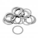 RONDELLE DE CALAGE VARIATEUR ADAPTABLE CPI 50 2T-KEWWAY 50 2T-SCOOTER 50 CHINOIS 2T (DIAM 16x20mm) (JEU DE 30 RONDELLES) -SELEC