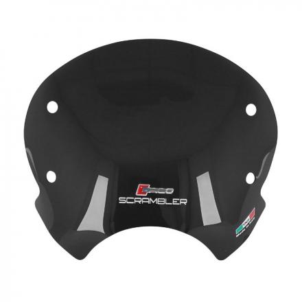 176717 PARE BRISE MOTO POUR DUCATI 1100 SCRAMBLER 2017-2019 FUME (SHORT HAUTEUR 300mm) -FACO- 2 Général | Fp-moto.com garag