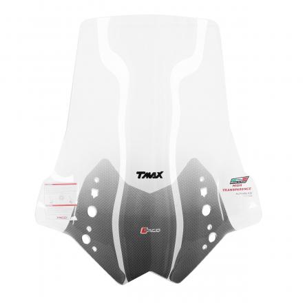 176786 PARE BRISE MOTO POUR YAMAHA 530 TMAX ABS 2017-2019 TRANSPARENT -FACO- 2 Général | Fp-moto.com garage moto albi atel