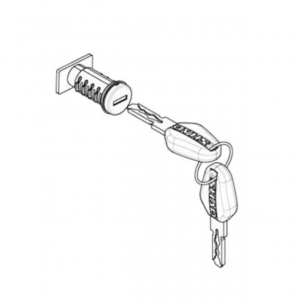 177946 CLE LOCK KIT KEY POUR VALISE SHAD TERRA (D1TRBOR) 2 Général | Fp-moto.com garage moto albi atelier reparation