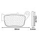 178772 PLAQUETTE DE FREIN CL BRAKES POUR YAMAHA 125 XMAX 2014- AR (1 JEU DE 2 PLAQUETTES) (3112 MSC) 2 Général | Fp-moto.c