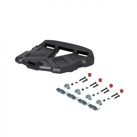 179039 PLATINE B TOP CASE SHAD BIG NOIR AVEC KIT VISSERIE COMPATIBLE GAMME TERRA TR48-TR37 ET LES SH59X-SH58X-SH50-SH48 (D1B591P