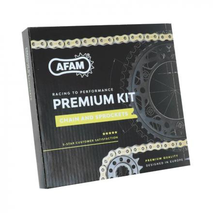 179379 KIT CHAINE ADAPTABLE APRILIA 125 RX 2018-2021 428 13x69 (DEMULTIPLICATION ORIGINE) -AFAM- 2 Général | Fp-moto.com