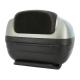 180150 TOP-CASE 37 LT (VENDU SANS LE SUPPORT 1B006840) ORIGINE PIAGGIO 350-500 MP3 2018 HPE MARRON METAL 129-A -CM308238- 2 Gé