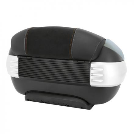 180148 TOP-CASE 50 LT (VENDU SANS LE SUPPORT 1B006840) ORIGINE PIAGGIO 350-500 MP3 2018- HPE MARRON METAL 129-A -CM308139- 2 Gé
