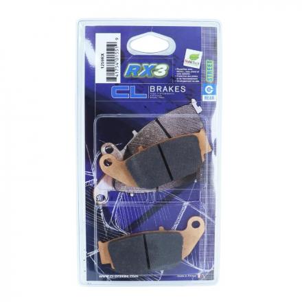 178771 PLAQUETTE DE FREIN CL BRAKES POUR HONDA 125 CB R 2018-, CBR R 2011-2016, 300 CB R 2018- - SUZUKI 125 GSX-R, GSX-S 2017- A