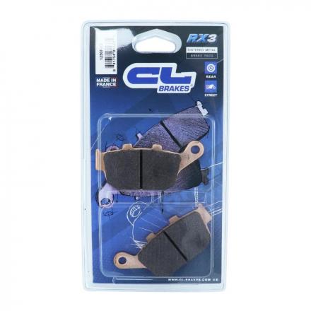 178767 PLAQUETTE DE FREIN CL BRAKES POUR HONDA 300 CB F 2015-, 500 CB F 2013-2016, 700 NC INTEGRA 2014- - SUZUKI 650 SV 2016- AR