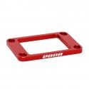 CALE DE CLAPET 50 A BOITE VOCA CNC POUR MINARELLI 50 AM6-DERBI 50 SENDA 5mm ROUGE