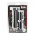 REVETEMENT POIGNEE DOMINO TRIAL UNIVERSEL NOIR CLOSE END LONGUEUR 123 A 126mm (PAIRE) -DOMINO ORIGINE-