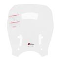 PARE BRISE MOTO POUR YAMAHA 900 XSR 2016-2019 TRANSPARENTE (HIGHT HAUTEUR 400mm) -FACO-