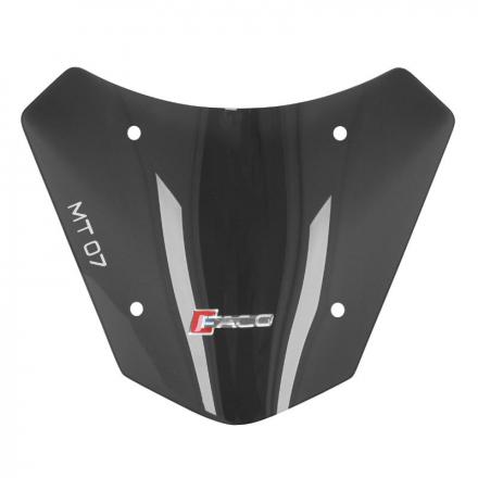176775 PARE BRISE MOTO POUR YAMAHA 700 MT-07 2018- FUME (SHORT HAUTEUR 200mm) -FACO- 2 Général | Fp-moto.com garage moto a