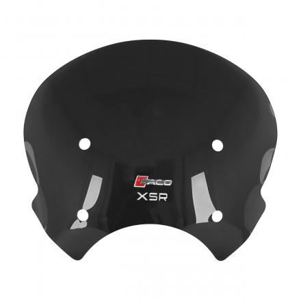 176793 PARE BRISE MOTO POUR YAMAHA 900 XSR 2016-2019 FUME (SHORT HAUTEUR 300mm) -FACO- 2 Général | Fp-moto.com garage moto