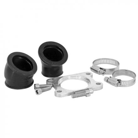 176493 PIPE ADMISSION 50 A BOITE REPLAY SOUPLE POUR MINARELLI 50 AM6-BETA 50 RR-PEUGEOT 50 XP6-YAMAHA 50 TZR, DTR (POUR PHBG-PHV