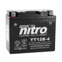 BATTERIE 12V 10 Ah NT12B-4 NITRO SLA SANS ENTRETIEN PRETE A L'EMPLOI (Lg150xL69xH130mm)