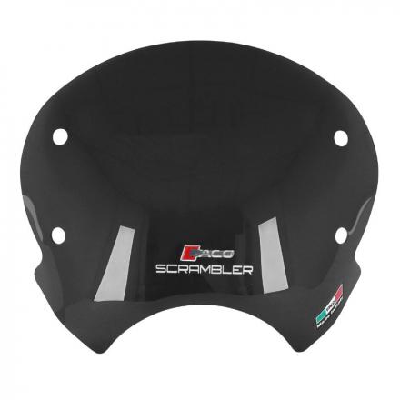 176714 PARE BRISE MOTO POUR DUCATI 400-800 SCRAMBLER 2015-2019 FUME (SHORT HAUTEUR 300mm) -FACO- 2 Général | Fp-moto.com ga