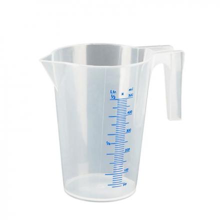 168294 DOSEUR-BROC PRESSOL EN POLYPROPYLENE GRADUE TRANSPARENT 500ml (VENDU A L'UNITE) 2 Général | Fp-moto.com garage moto
