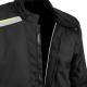 165561 VESTE PRINTEMPS-ETE HOMME TUCANO TEXWORK POLYESTER NOIR-JAUNE FLUO AVEC PROTECTIONS EPAULES + COUDES TAILLE 50 (2XL) (H