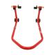 160221 LEVE-BEQUILLE MOTO STAND P2R ARRIERE UNIVERSEL ACIER ROUGE 2 Général | Fp-moto.com garage moto albi atelier reparatio