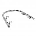 PROTECTION GARDE BOUE AVANT ORIGINE PIAGGIO 125-250-300 VESPA GTS CHROME -602890M-