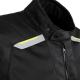 165557 VESTE PRINTEMPS-ETE HOMME TUCANO NETWORK 2G MESH NOIR-JAUNE FLUO AVEC PROTECTIONS EPAULES + COUDES TAILLE 52 (3XL) (HOM