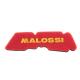 149950 MOUSSE FILTRE A AIR SCOOT MALOSSI DOUBLE RED SPONGE POUR PIAGGIO 50 ZIP 2T 2000-, NRG 2001-, TYPHOON 2001-, LIBERTY, FLY,