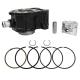 146188 CYLINDRE PISTON ORIGINE PIAGGIO 125 MP3 2007-, BEVERLY 2005-, X8 2004-, X9 2003-, X10 2012-, X-EVO 2007-, VESPA GTS 2007-