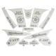 90821 KIT DECO ORIGINE PIAGGIO 50 TYPHOON 2010- (POUR VEHICULE GRIS 742-B) -672559- 2 Général | Fp-moto.com garage moto alb