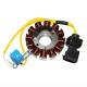 67307 STATOR (KOKUSAN) ORIGINE PIAGGIO 125 FLY, LIBERTY, VESPA LX, VESPA S 2007-, X8 2004-, X9 2003-, TYPHOON 2010--APRILIA 125 