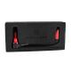 171002 PROTECTION DE LEVIER FREIN MAXISCOOTER RECKLESS ALU POUR YAMAHA 530 TMAX 2017-2019 NOIR-ROUGE DROIT (VENDU A L'UNITE) 2 G