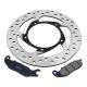 171740 KIT FREINAGE (DISQUE+PLAQUETTES) AVANT ORIGINE PIAGGIO 50-125 LIBERTY 2016- -1R000498- 2 Général | Fp-moto.com garag