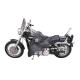 169756 TABLIER COUVRE JAMBE TUCANO MOTO GAUCHO R118 NOIR POUR HONDA 500 CB, 1000 CB, HORNET, VFR, 600 CBF, 1000 CBF - KAWASAKI E